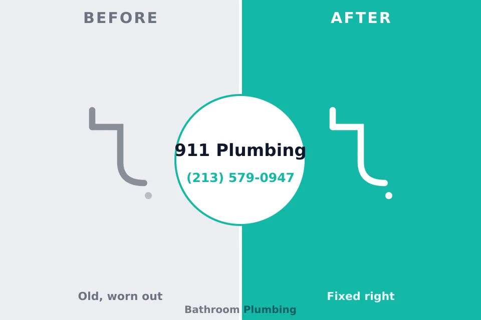 Before and after: plumbing company Eminence, KY